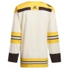 Miesten NHL Boston Bruins Pelipaita Custom 100th Anniversary Adidas 2023-24 Cream Authentic